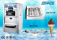6248A Gravity Feed Table Top Ice Cream Machine For Business Stainless Steel Material